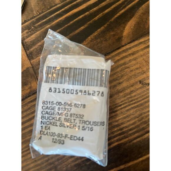 US Navy Canvas Belt Silver Nickel Men Military Bundle Service Uniform Hiking - Picture 2 of 9